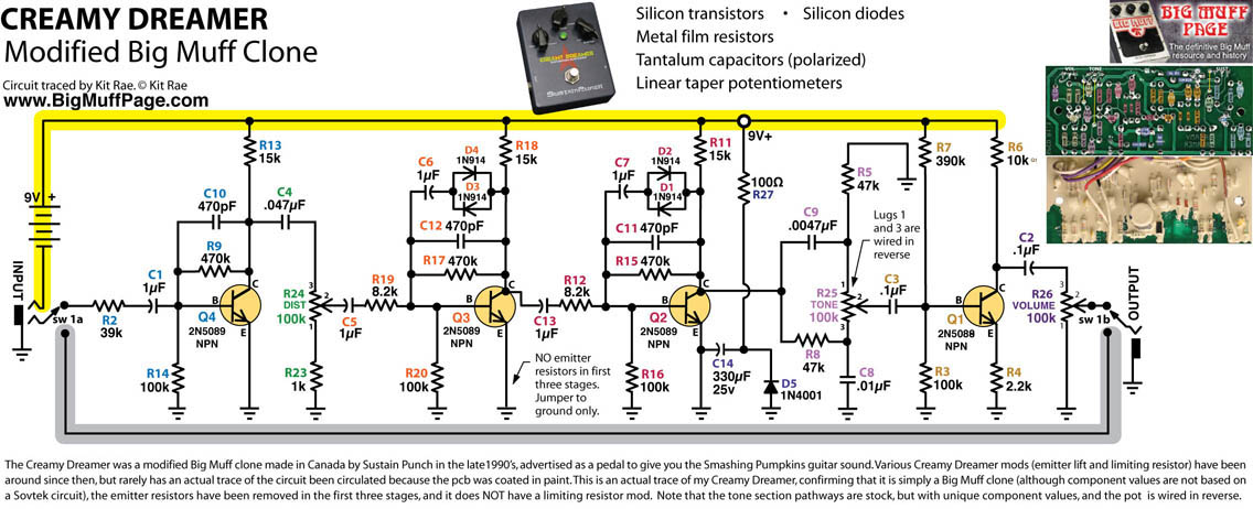 Creamy Dreamer Schematic